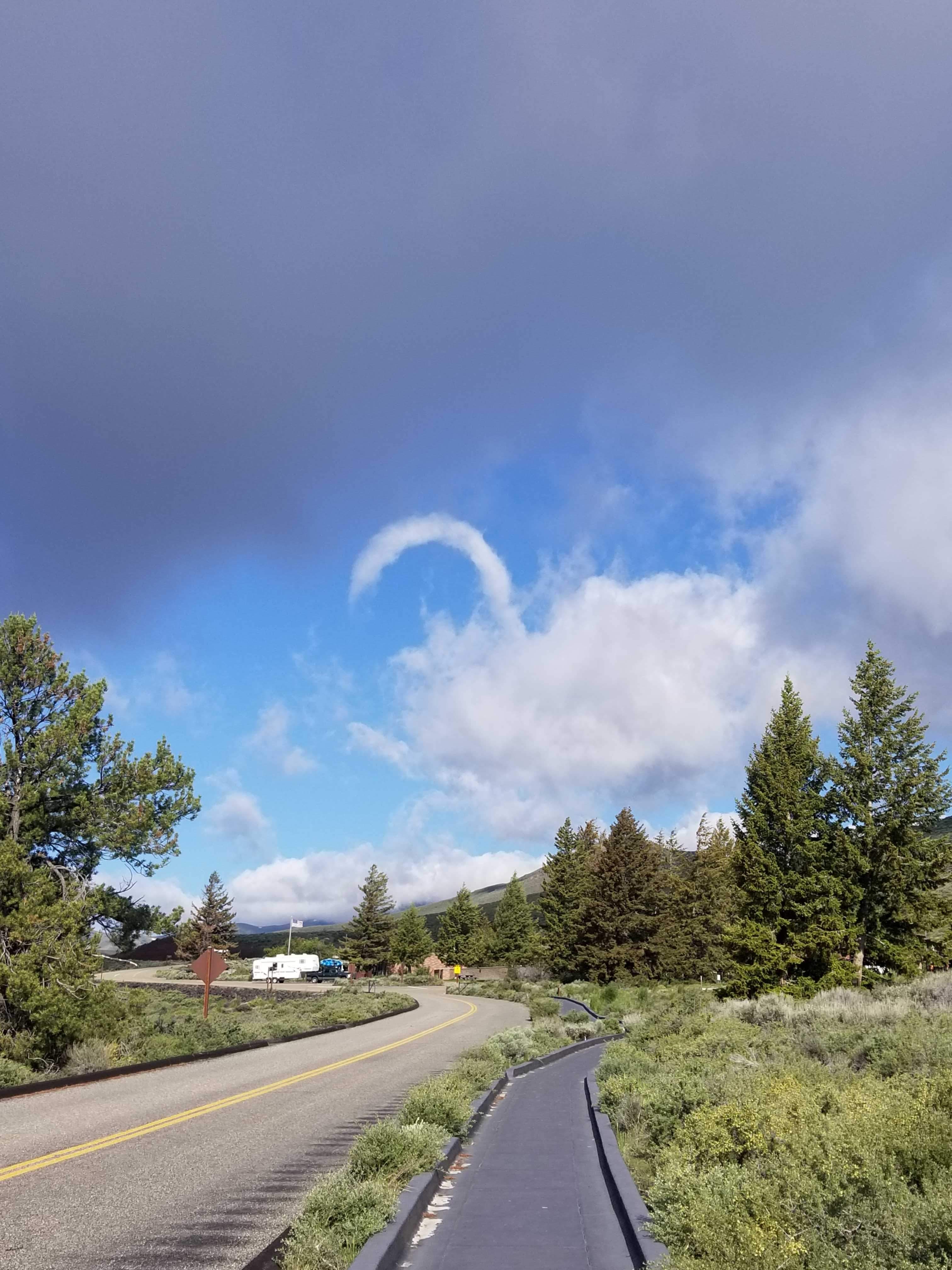 weird cloud