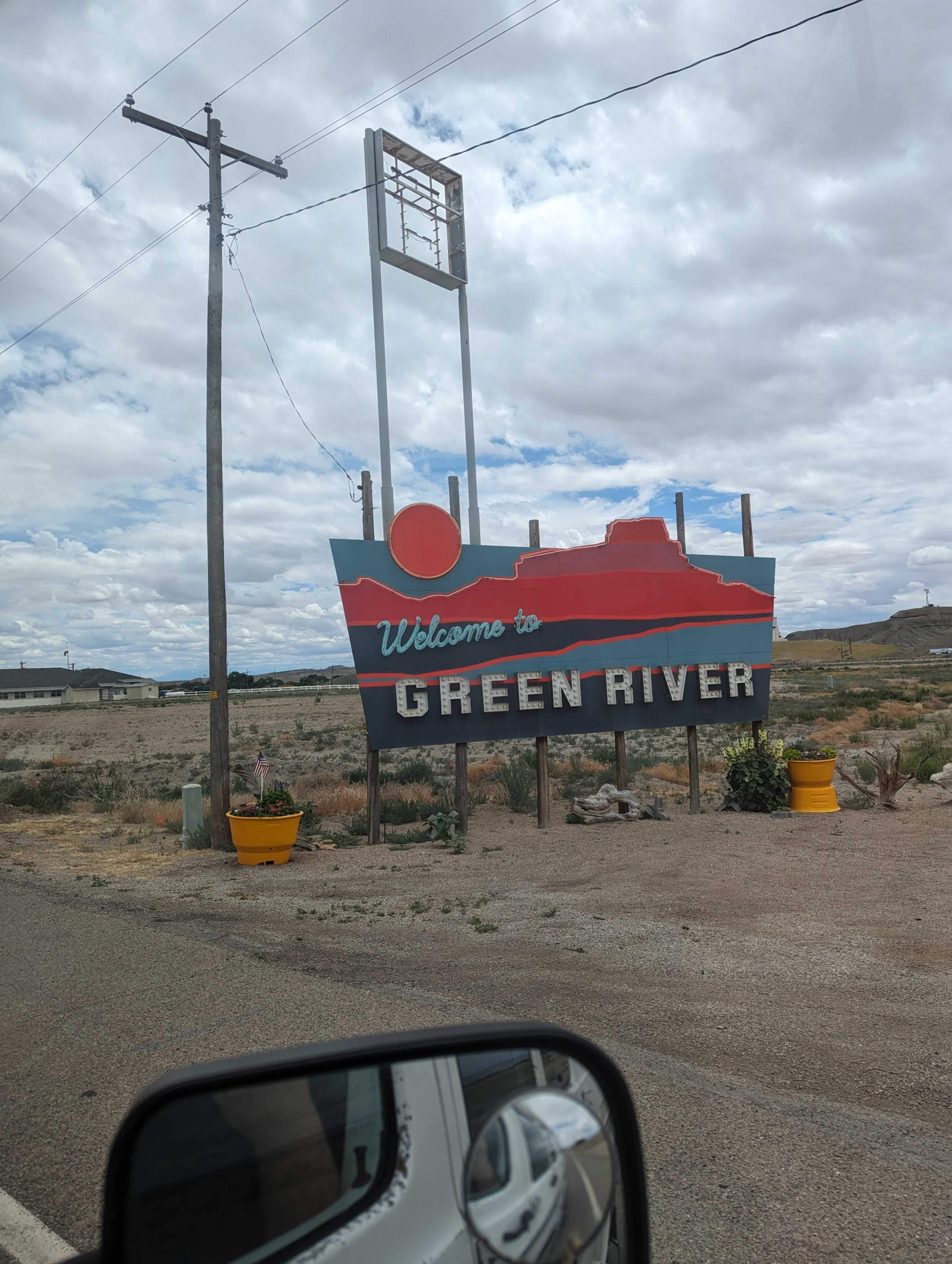 green river sign