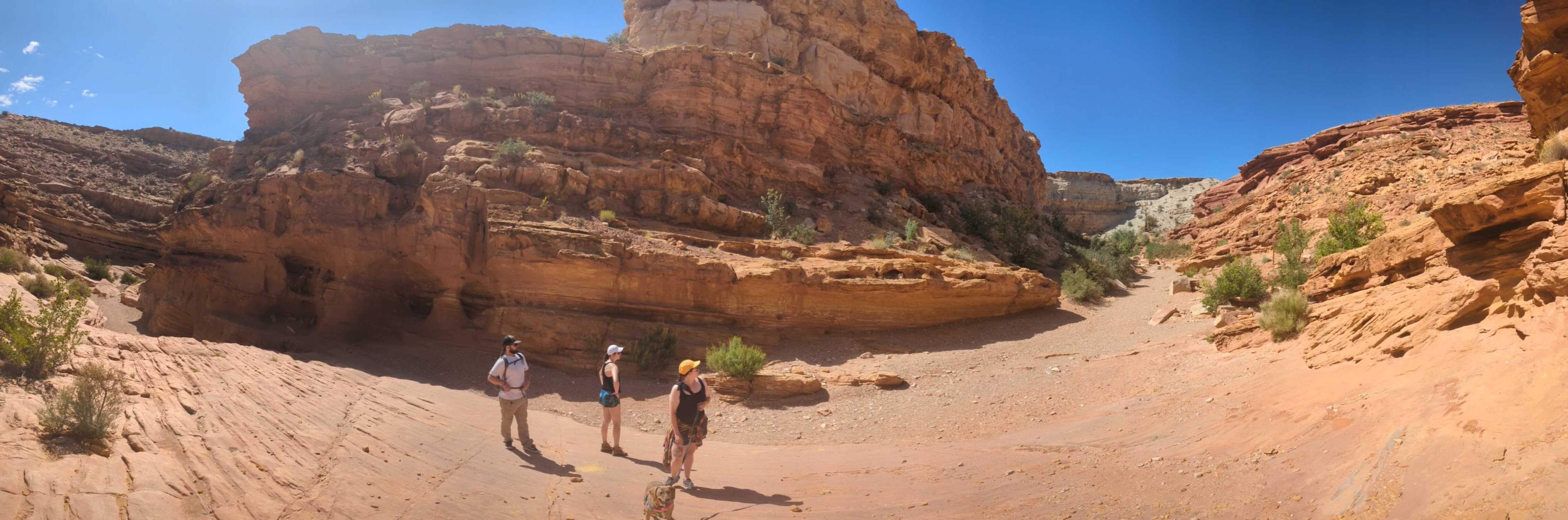 slot canyon panorama