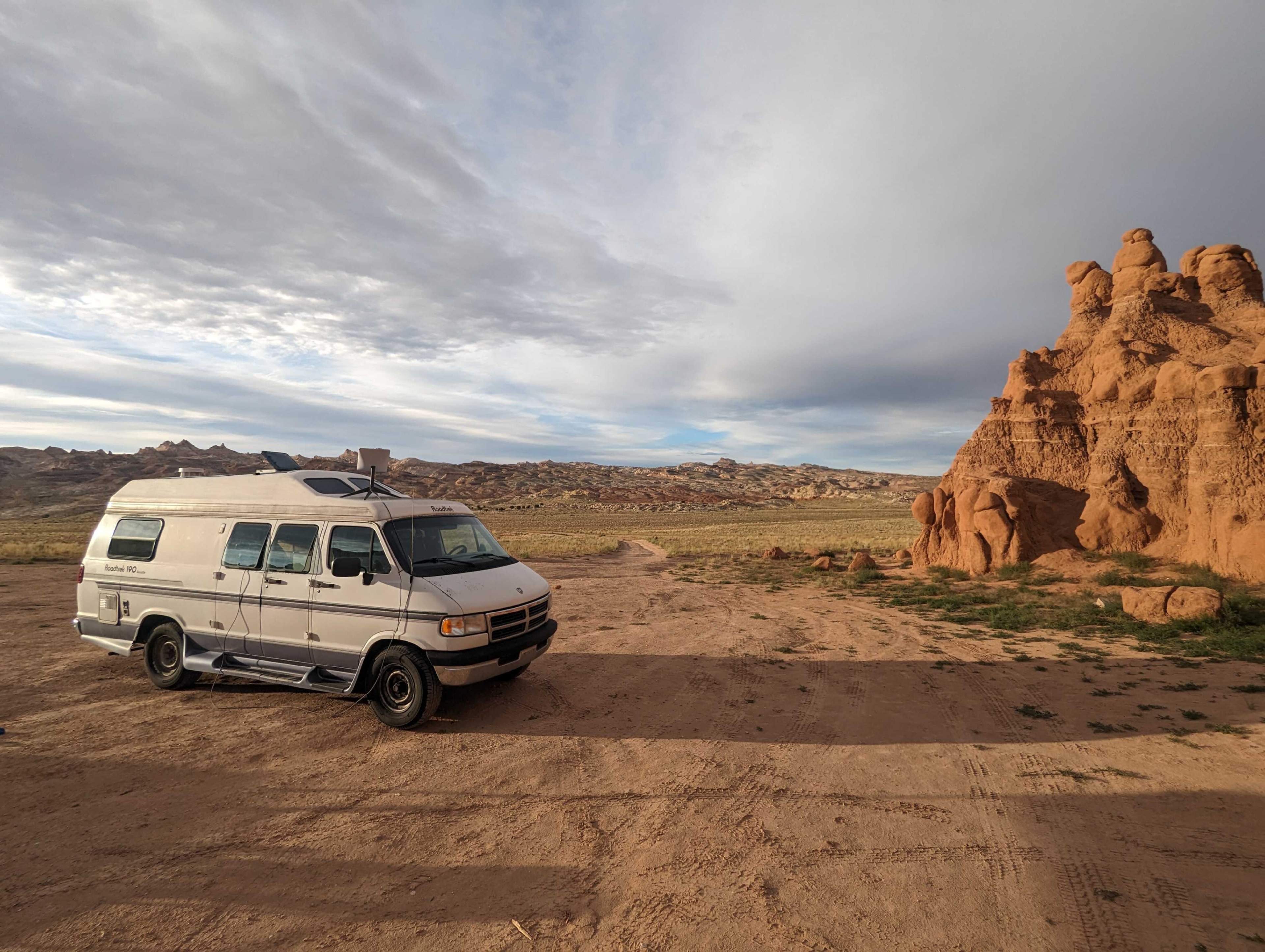 roadtrek and rocks