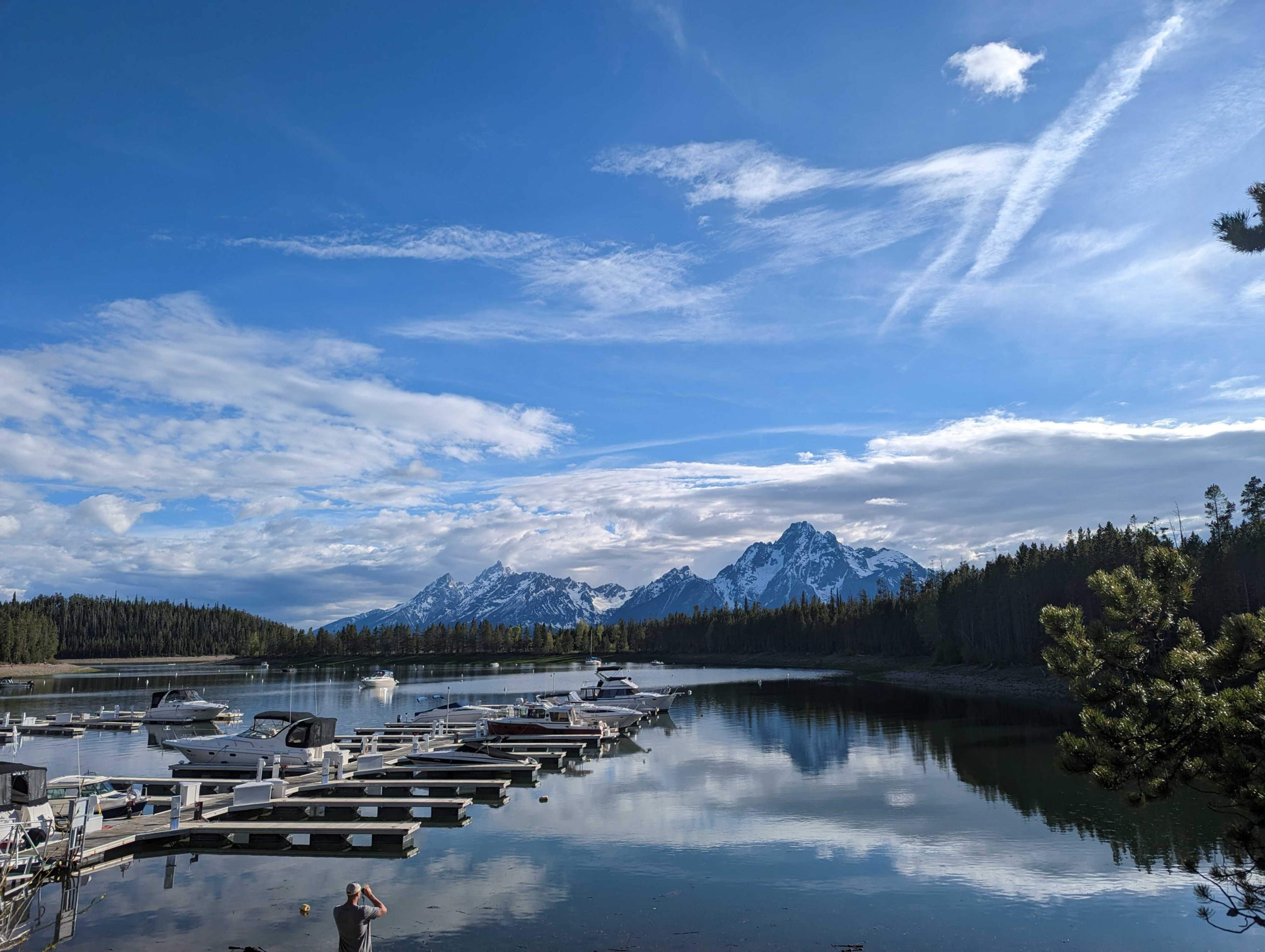 grand tetons and marina